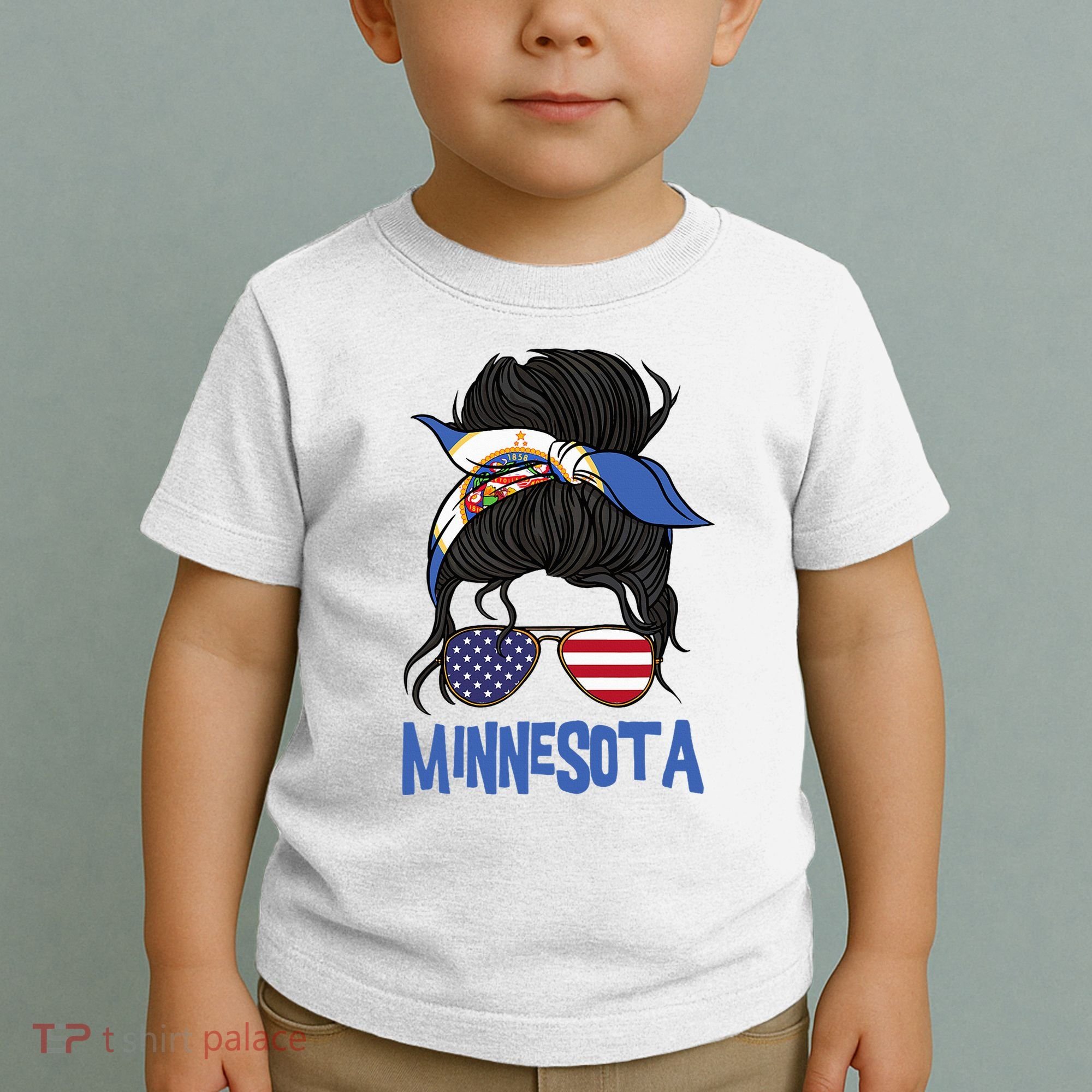 Minnesota Minnesota Proud State Flag Toddler T-Shirt