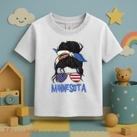 Minnesota Minnesota Proud State Flag Toddler T-Shirt thumb 3