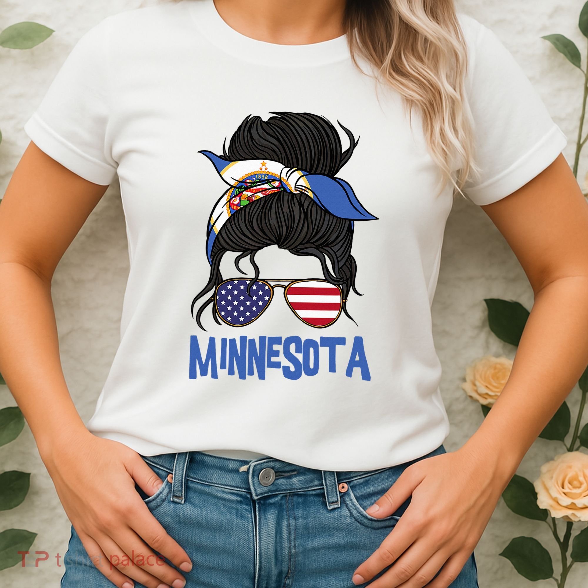Minnesota Minnesota Proud State Flag Women's T-Shirt