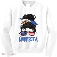 Minnesota Minnesota Proud State Flag Kids Sweatshirt thumb 0