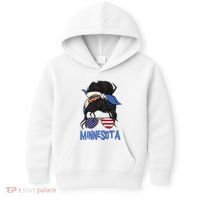 Minnesota Minnesota Proud State Flag Kids Hoodie thumb 0