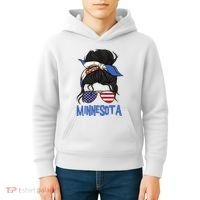 Minnesota Minnesota Proud State Flag Kids Hoodie thumb 4