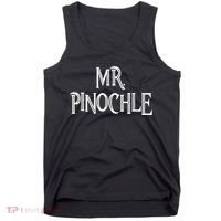 Mens Mr. Pinochle For Pinochle Card Game Lovers Tank Top thumb 0