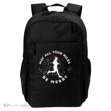 Merry Miles Running Christmas Gift For Runners Backpack