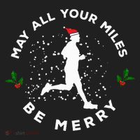 Merry Miles Running Christmas Gift For Runners Hat thumb 2