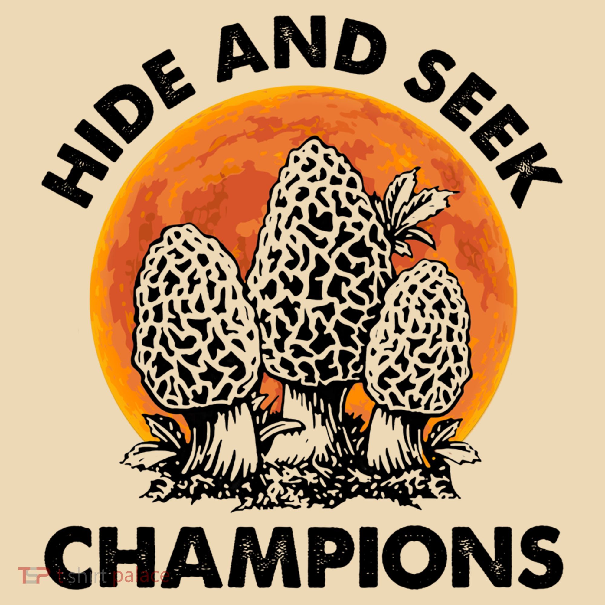 Morels Mushroom Red Moon Hide And Seek Champion Gift Tote Bag