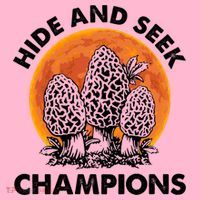 Morels Mushroom Red Moon Hide And Seek Champion Gift Coaster thumb 2