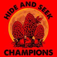 Morels Mushroom Red Moon Hide And Seek Champion Gift Santa Hat thumb 1