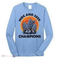 Morels Mushroom Red Moon Hide And Seek Champion Gift Long Sleeve Shirt thumb 0