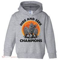Morels Mushroom Red Moon Hide And Seek Champion Gift Toddler Hoodie thumb 0