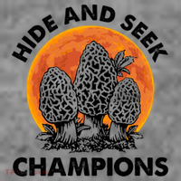 Morels Mushroom Red Moon Hide And Seek Champion Gift Toddler Hoodie thumb 2