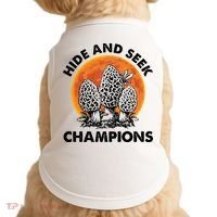 Morels Mushroom Red Moon Hide And Seek Champion Gift Doggie Tank thumb 0
