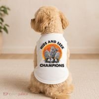 Morels Mushroom Red Moon Hide And Seek Champion Gift Doggie Tank thumb 2