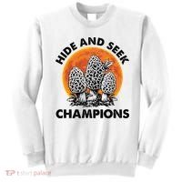 Morels Mushroom Red Moon Hide And Seek Champion Gift Sweatshirt thumb 0