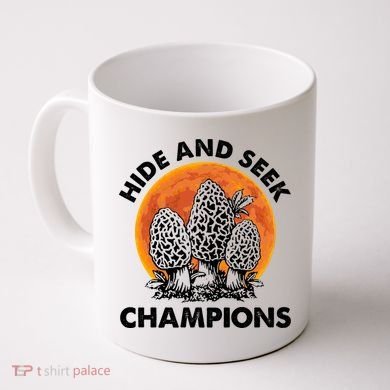 Morels Mushroom Red Moon Hide And Seek Champion Gift Coffee Mug