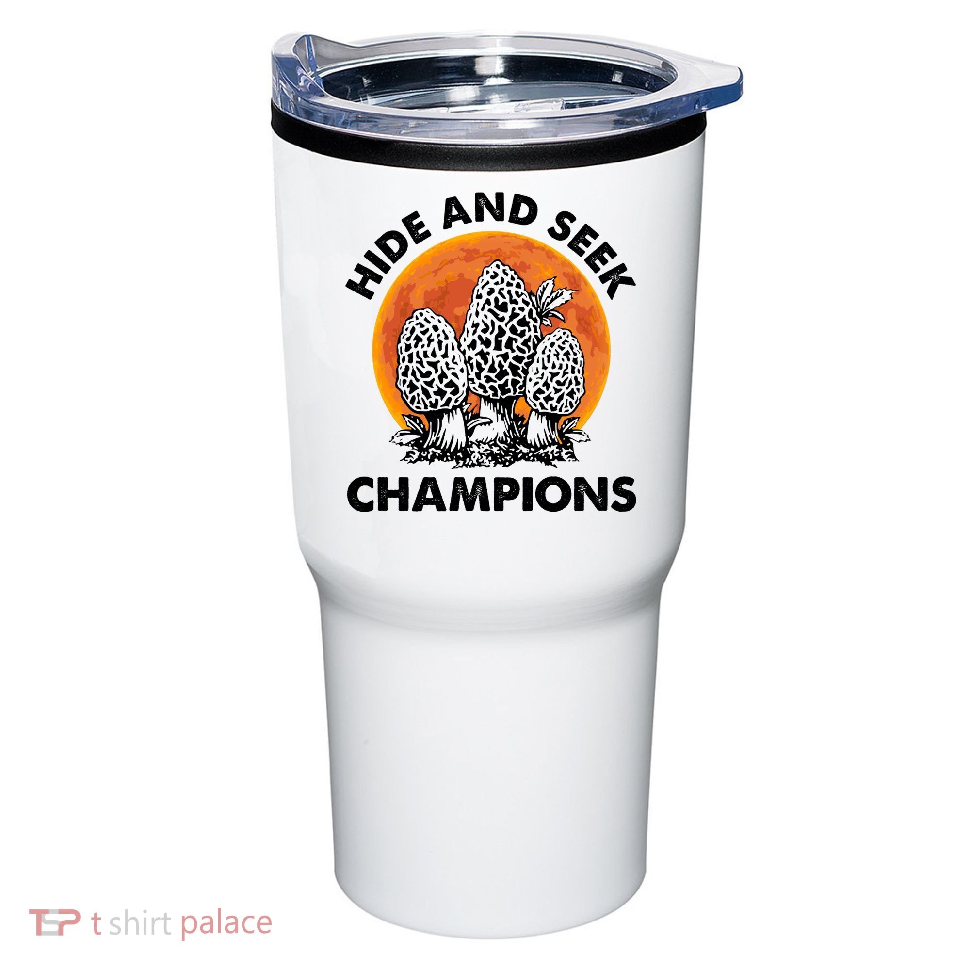 Morels Mushroom Red Moon Hide And Seek Champion Gift Tumbler