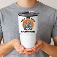Morels Mushroom Red Moon Hide And Seek Champion Gift Tumbler thumb 2