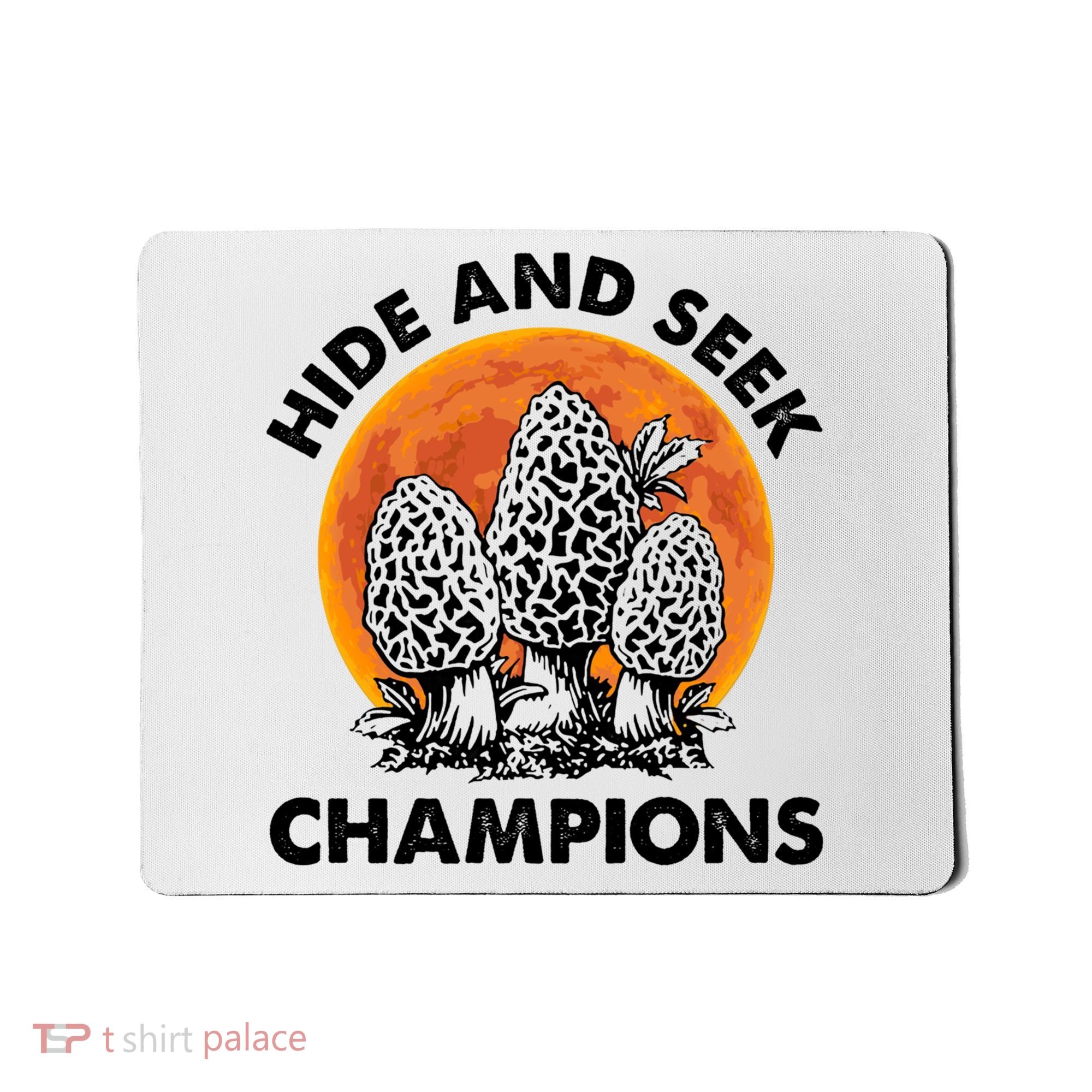 Morels Mushroom Red Moon Hide And Seek Champion Gift Mousepad