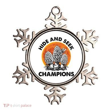 Morels Mushroom Red Moon Hide And Seek Champion Gift Ornament