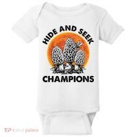 Morels Mushroom Red Moon Hide And Seek Champion Gift Baby Bodysuit thumb 0