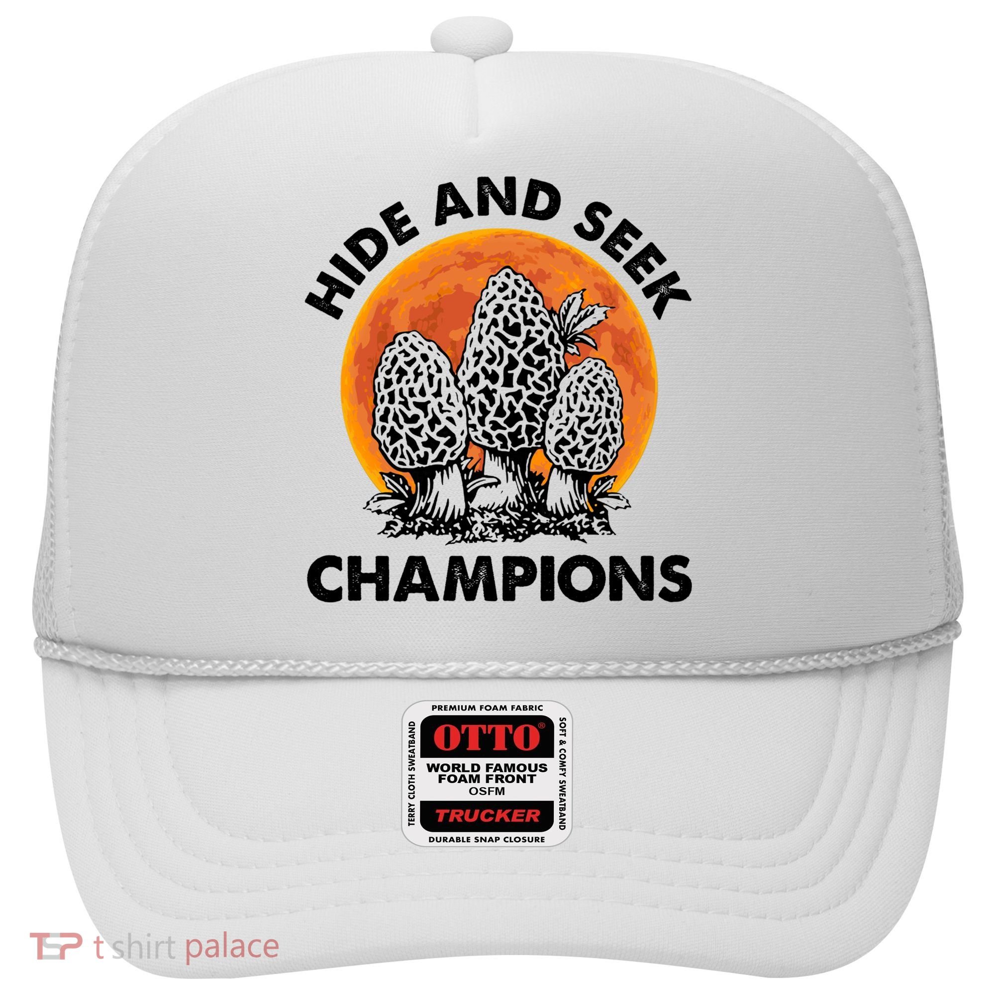 Morels Mushroom Red Moon Hide And Seek Champion Gift Hat