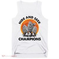 Morels Mushroom Red Moon Hide And Seek Champion Gift Tank Top thumb 0