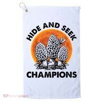 Morels Mushroom Red Moon Hide And Seek Champion Gift Golf Towel thumb 0