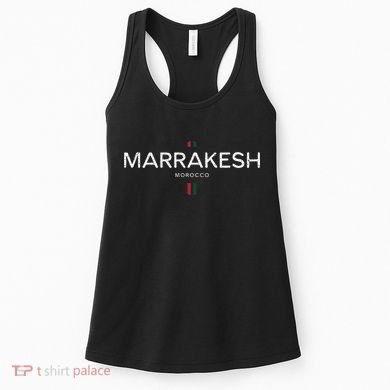 Marrakesh Morocco Retro Vintage Women's Tank Top