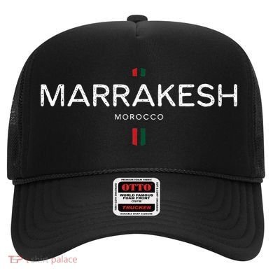 Marrakesh Morocco Retro Vintage Hat