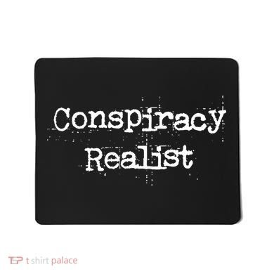 Mindy Mf Robinson Wearing Conspiracy Realist Mousepad