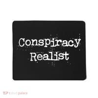 Mindy Mf Robinson Wearing Conspiracy Realist Mousepad thumb 0