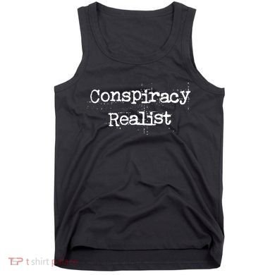 Mindy Mf Robinson Wearing Conspiracy Realist Tank Top