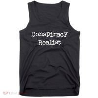 Mindy Mf Robinson Wearing Conspiracy Realist Tank Top thumb 0