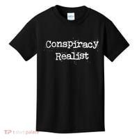Mindy Mf Robinson Wearing Conspiracy Realist Kids T-Shirt thumb 0