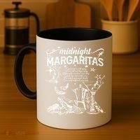Midnight Margaritas Recipe Halloween Coffee Mug thumb 4