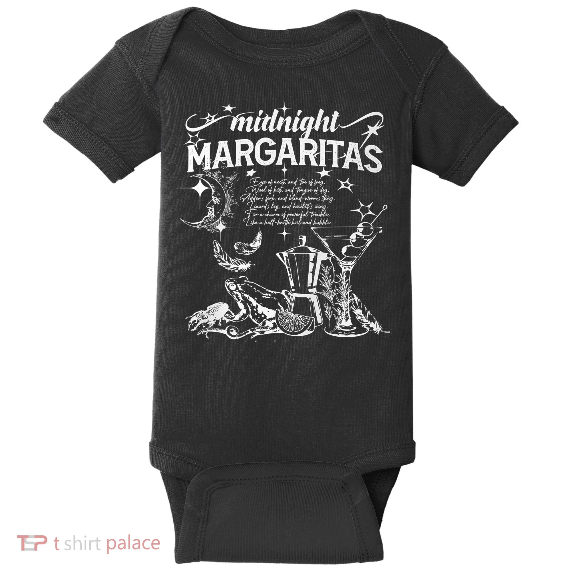 Midnight Margaritas Recipe Halloween Baby Bodysuit