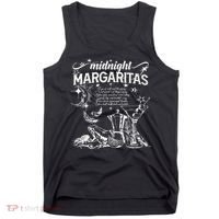 Midnight Margaritas Recipe Halloween Tank Top thumb 0