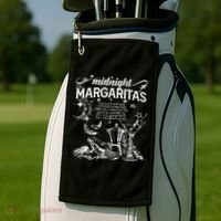 Midnight Margaritas Recipe Halloween Golf Towel thumb 2