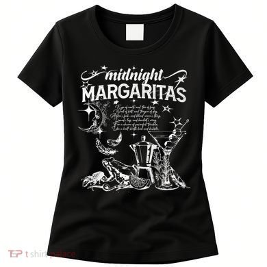 Midnight Margaritas Recipe Halloween Women's T-Shirt