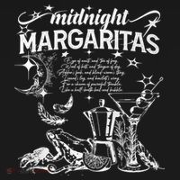 Midnight Margaritas Recipe Halloween Kids Long Sleeve Shirt thumb 2