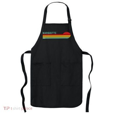 Marquette Michigan Retro Apron