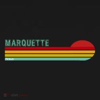 Marquette Michigan Retro Kids Hoodie thumb 5