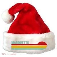 Marquette Michigan Retro Santa Hat thumb 0