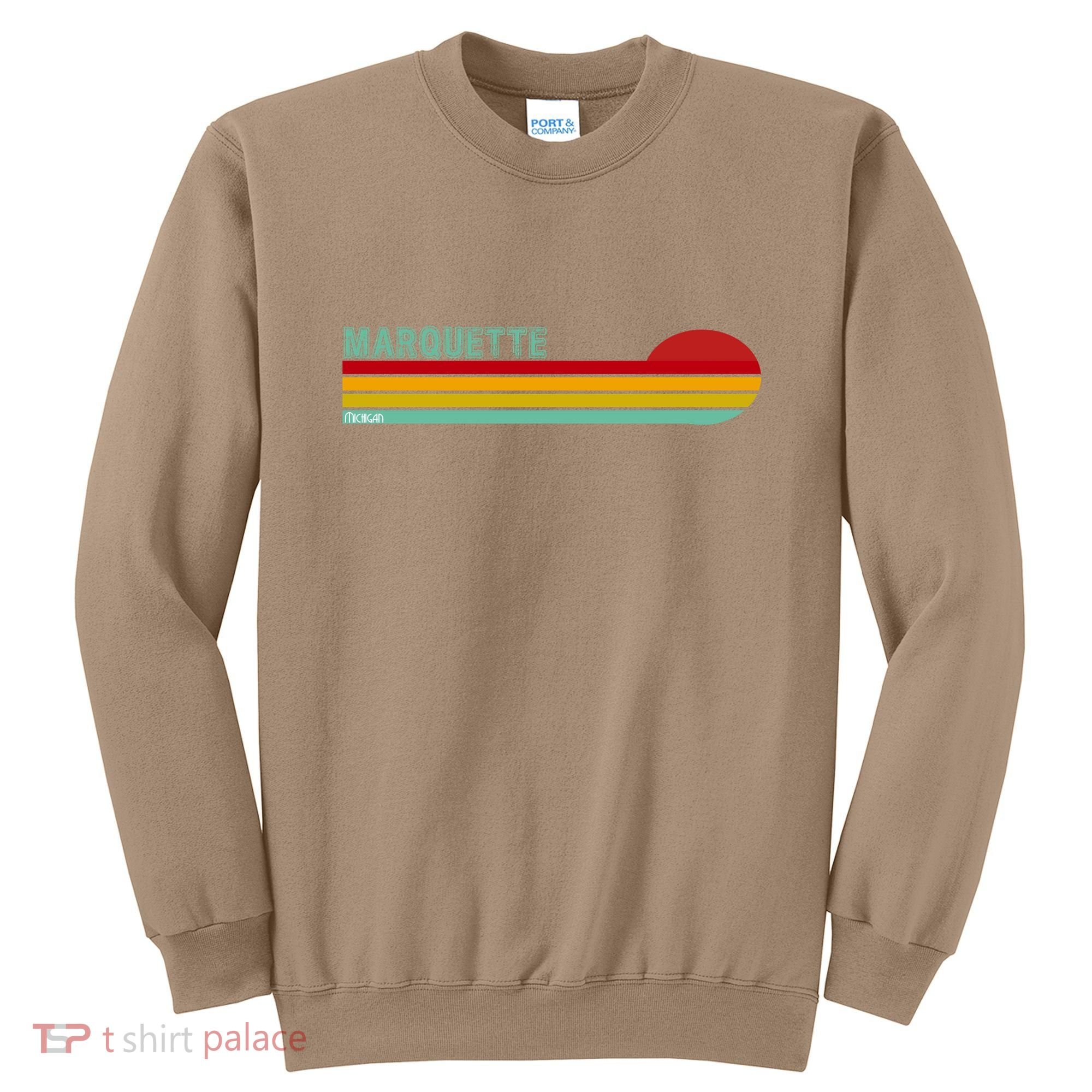 Marquette Michigan Retro Sweatshirt