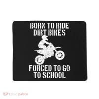 Motocross Motorcycle Ride Dirt Bikes Forced To Go To School Mousepad thumb 0
