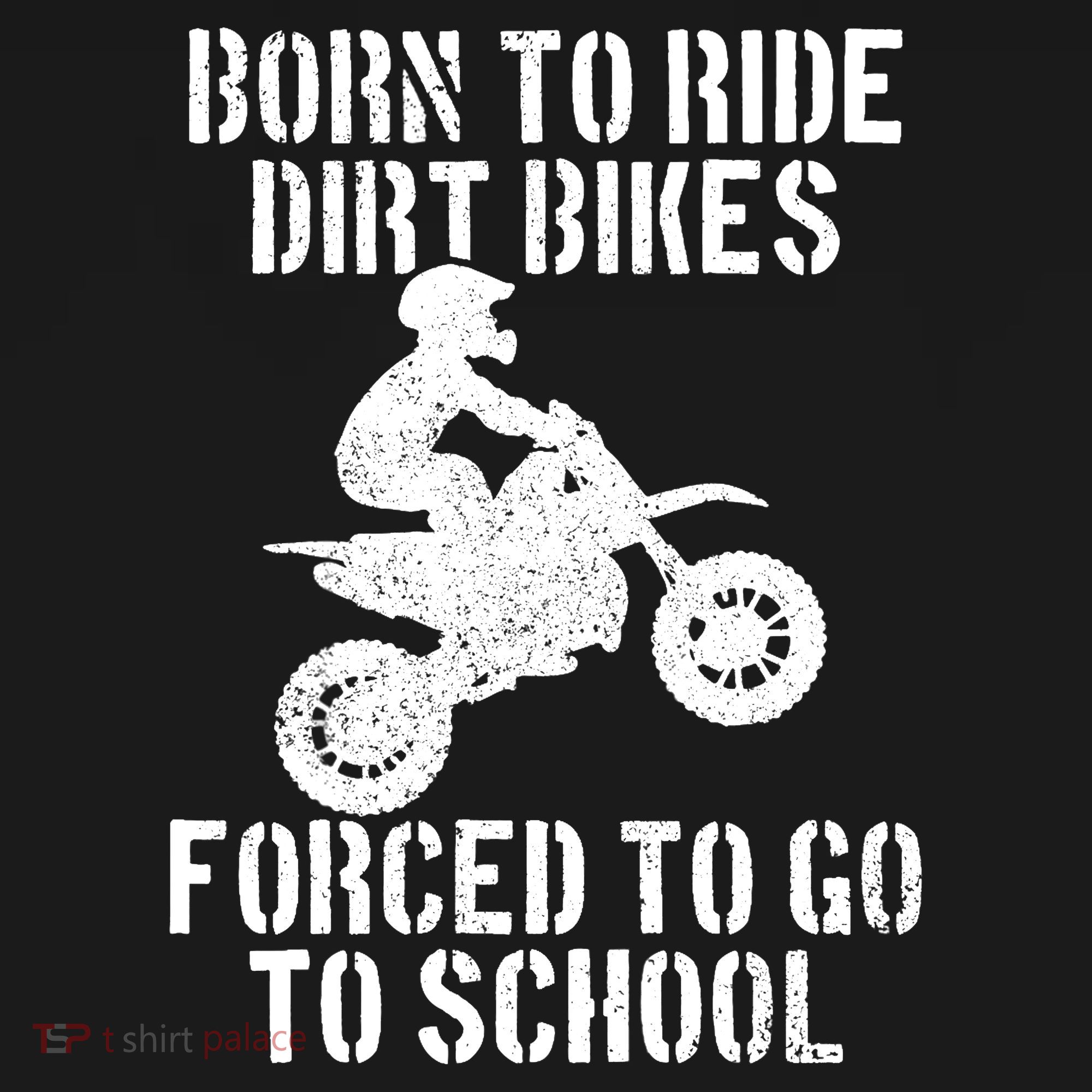 Motocross Motorcycle Ride Dirt Bikes Forced To Go To School Visor