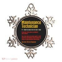 Maintenance Man retro Definition Technician  Ornament thumb 0