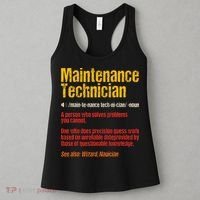 Maintenance Man retro Definition Technician  Women's Tank Top thumb 3