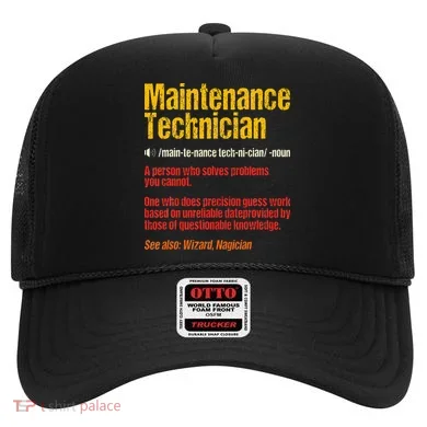 Maintenance Man retro Definition Technician  Hat