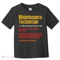 Maintenance Man retro Definition Technician  Toddler T-Shirt thumb 0